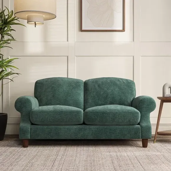 2-Seater Sofa with High Back - Pacific, Chenille