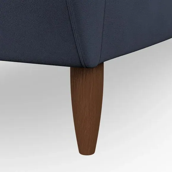 2-Seater Sofa with Scatter Cushions - Navy