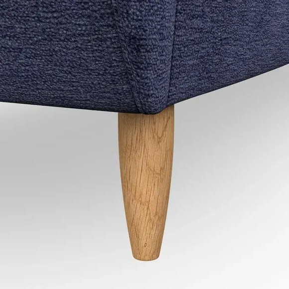 2-Seater Sofa with Scatter Cushions - Navy
