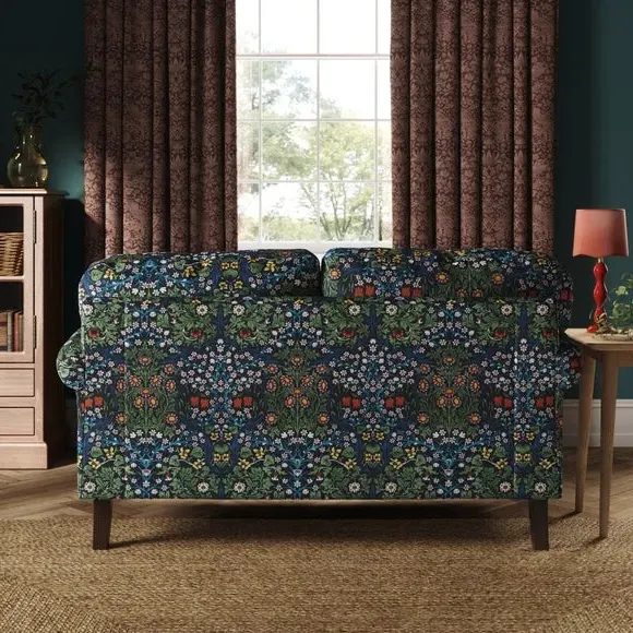2-Seater Sofa with Scroll Arms - Blackthorn, Velvet