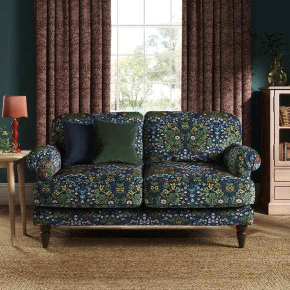 2-Seater Sofa with Scroll Arms - Blackthorn, Velvet image
