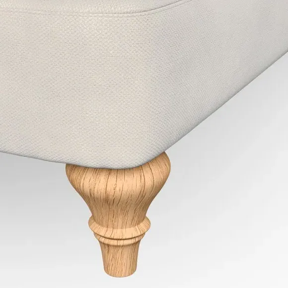 2-Seater Sofa with Scroll Arms - Sandstone