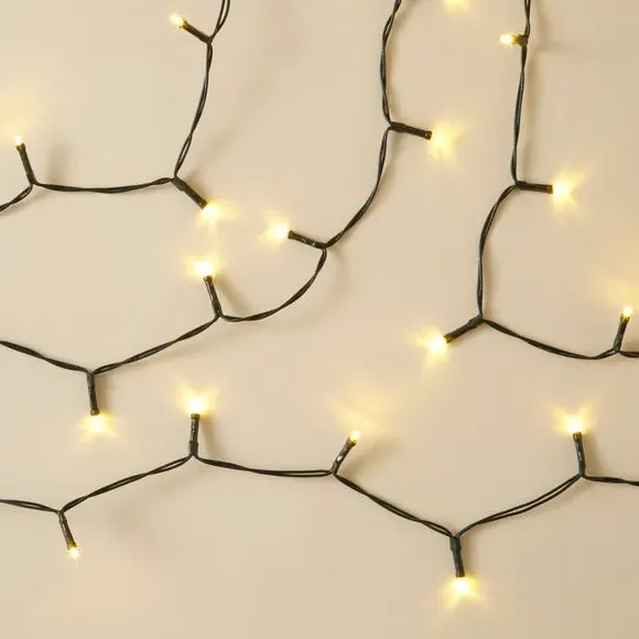 20 LED Chain Lights Battery Operated - Clear
