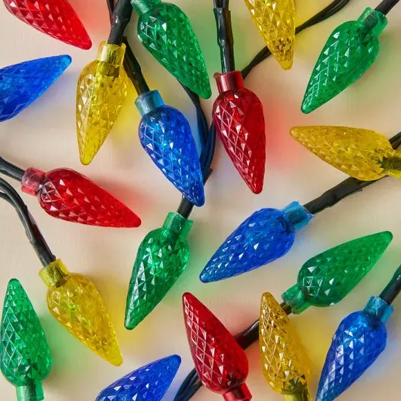 20 LED Diamond String Lights - Multicolor