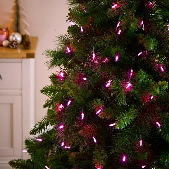 200 LED String Lights Multifunction - Pink image