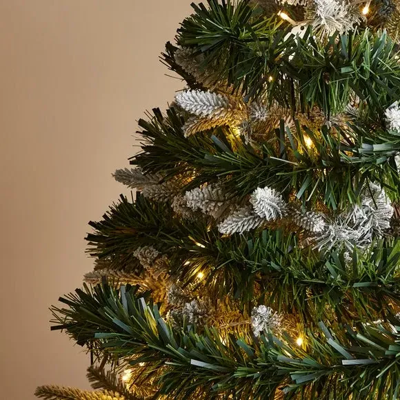 2m Bushy Tinsel Garland - Green image