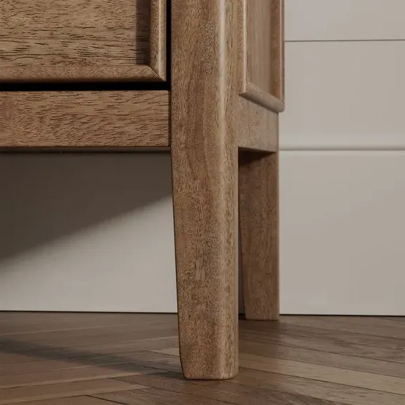 3-Drawer Chest - Natural, Mango Wood