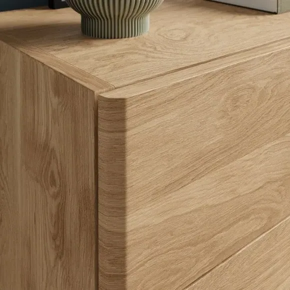 3-Drawer Chest - Oak Effect