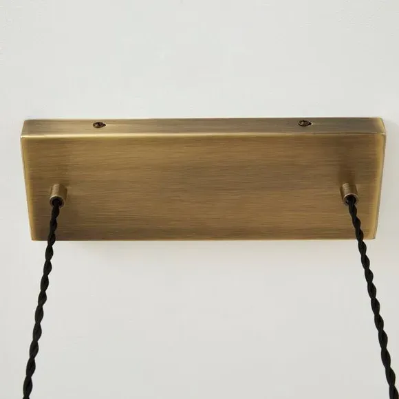 3-Light Adjustable Ceiling Light - Smoke, Metal