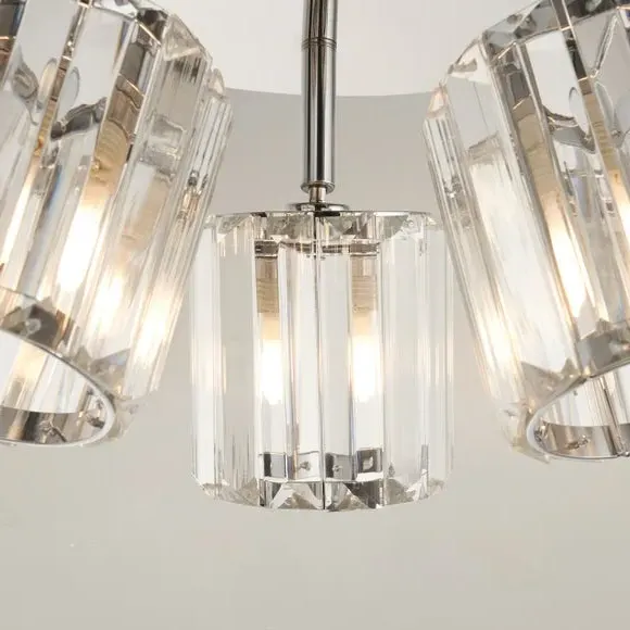 3-Light Adjustable Spotlight - Chrome, Steel