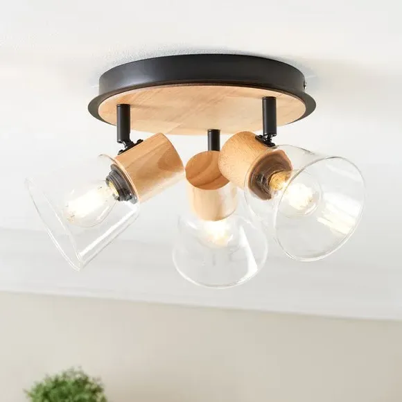 3-Light Adjustable Spotlight - Industrial Style image