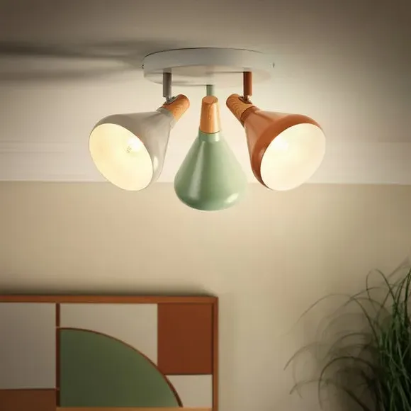 3-Light Adjustable Spotlight - Multicolor