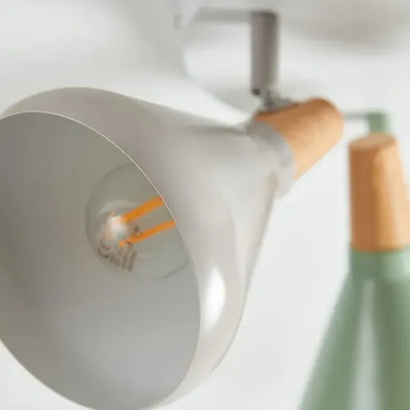 3-Light Adjustable Spotlight - Multicolor