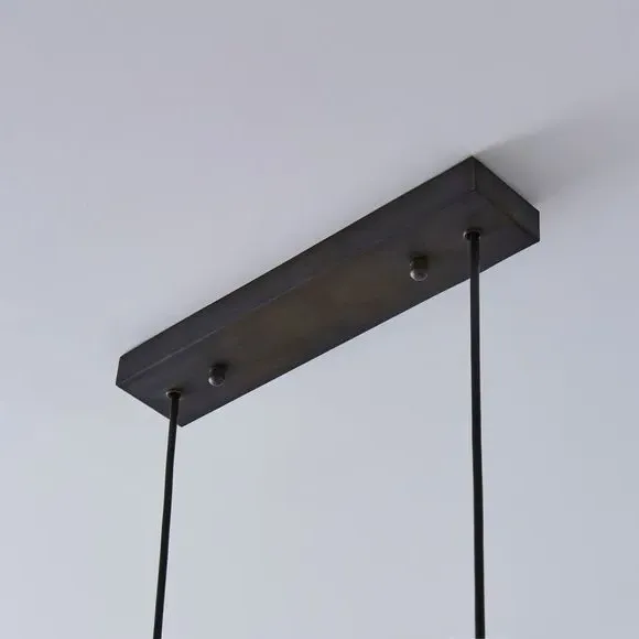 3-Light Ceiling Light Adjustable - Bronze, Metal
