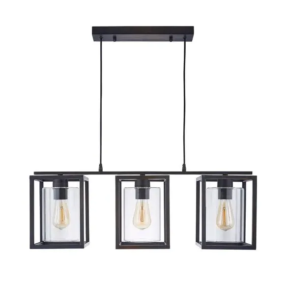3-Light Ceiling Light Adjustable - Bronze, Metal