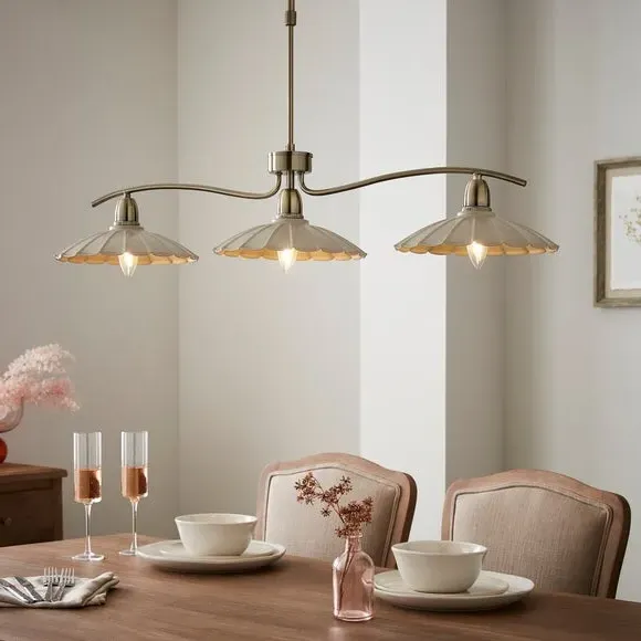 3-Light Ceiling Light Adjustable - Mushroom