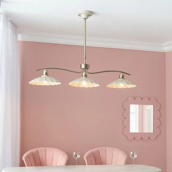 3-Light Ceiling Light Adjustable - Mushroom image