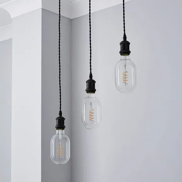3-Light Cluster Ceiling Light - Chrome
