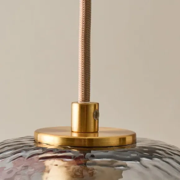 3-Light Cluster Ceiling Light - Multicolor Glass