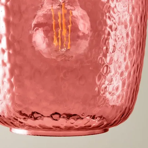 3-Light Cluster Ceiling Light - Multicolor Glass