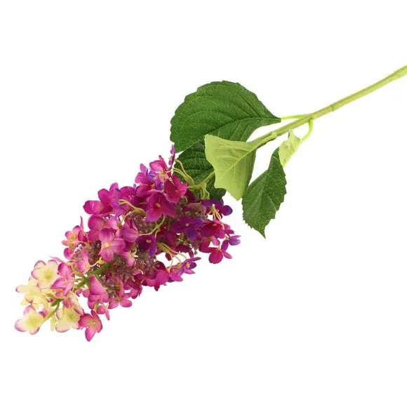3-Pack Artificial Hydrangea Stems - Pink