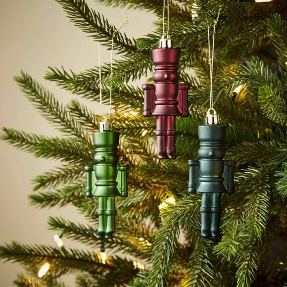 3-Pack Nutcracker Hanging Decorations - Multicolor image