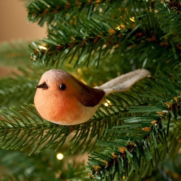 3-Pack Robin Decorations - Natural image