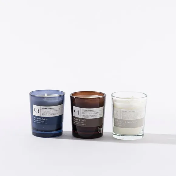 3-Piece Candle Gift Set - Multi-Scent