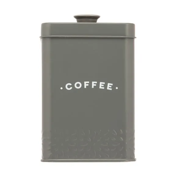 3-Piece Canister Set with Labels - Smoke