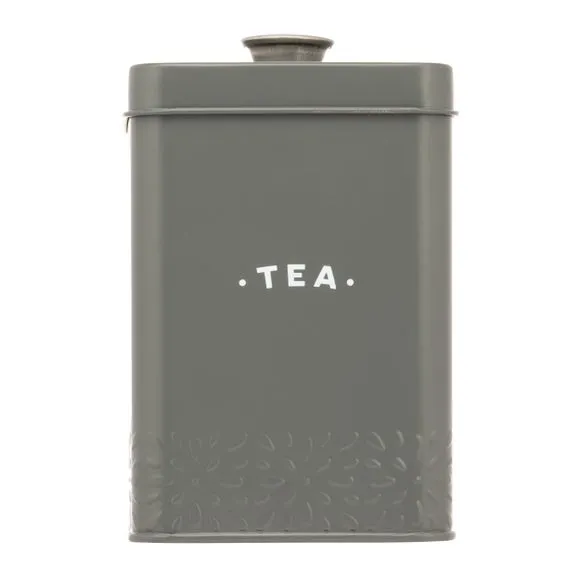 3-Piece Canister Set with Labels - Smoke