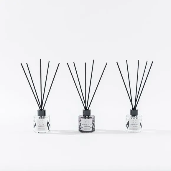 3-Piece Diffuser Set - Clear Glass