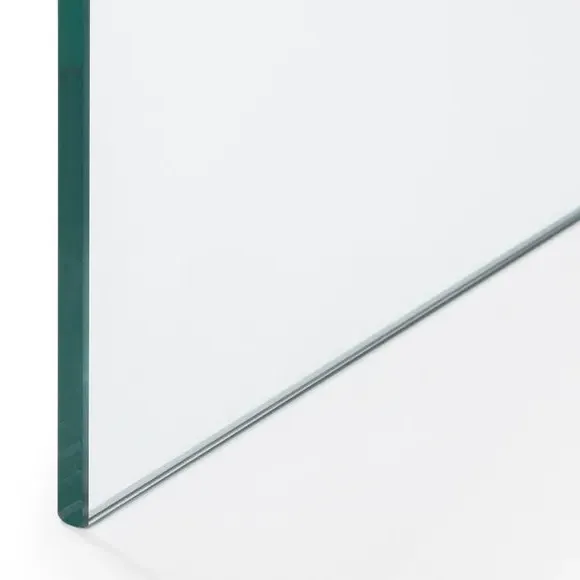 3-Piece Nest Tables - Clear, Tempered Glass