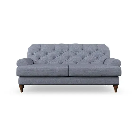 3-Seater Chesterfield Sofa - Navy