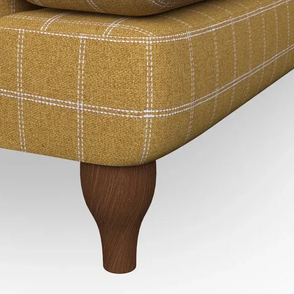 3-Seater Chesterfield Sofa - Ochre