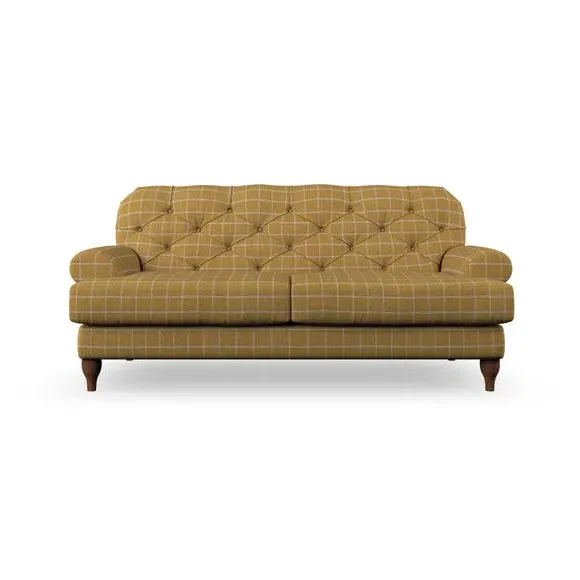3-Seater Chesterfield Sofa - Ochre