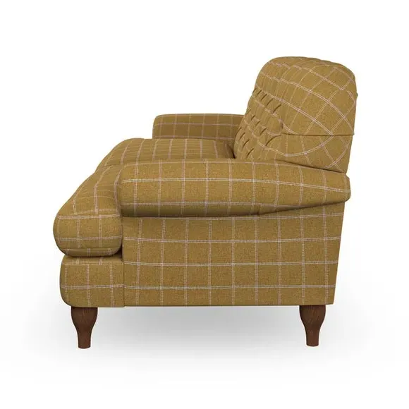 3-Seater Chesterfield Sofa - Ochre