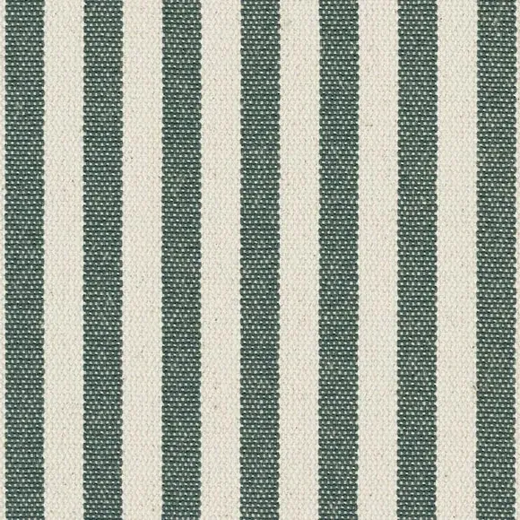 3-Seater Compact Sofa Striped - Green, Fabric