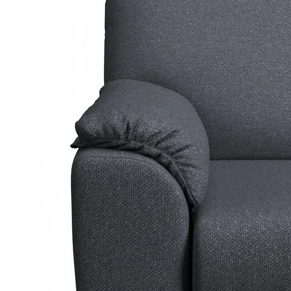 3-Seater Corner Sofa Reversible - Navy, Fabric