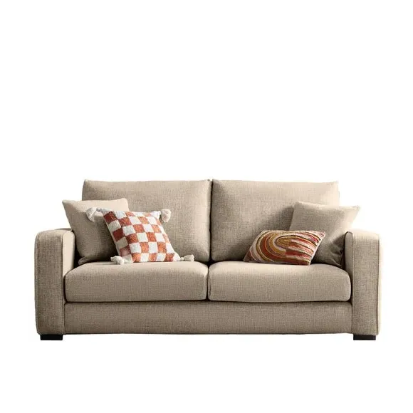 3-Seater Deep Sit Sofa - Natural, Multi Weave