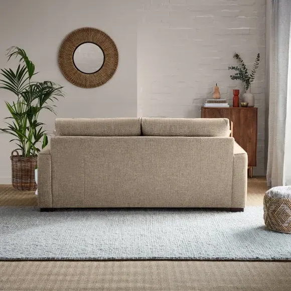 3-Seater Deep Sit Sofa - Natural, Multi Weave