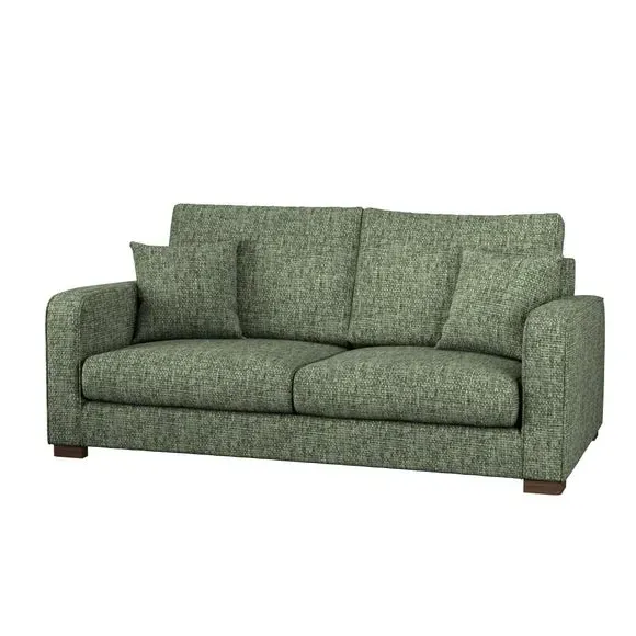 3-Seater Deep Sit Sofa - Vine, Chunky Chenille