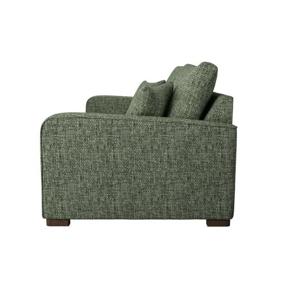 3-Seater Deep Sit Sofa - Vine, Chunky Chenille