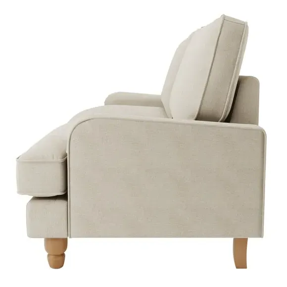 3-Seater Double Sofa Bed - Luna, Fabric