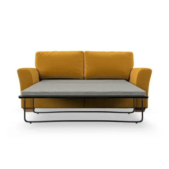 3-Seater Sofa Bed with Storage - Amber