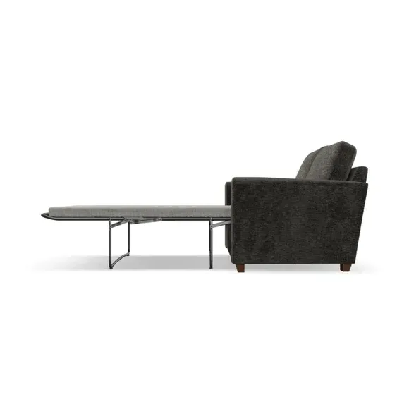 3-Seater Sofa Bed with Storage - Charcoal