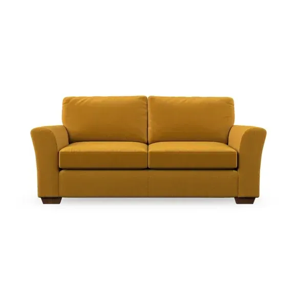 3-Seater Sofa Bed with Storage - Gold