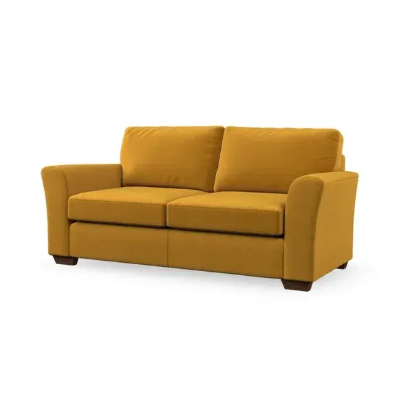 3-Seater Sofa Bed with Storage - Gold