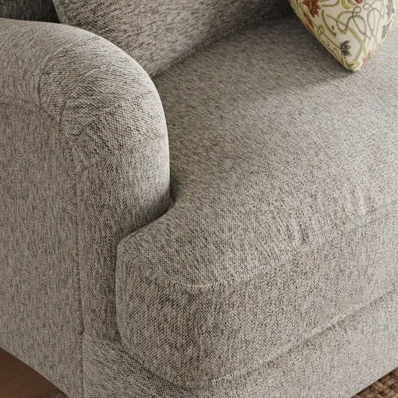 3-Seater Sofa Bed with Storage - Natural, Chenille