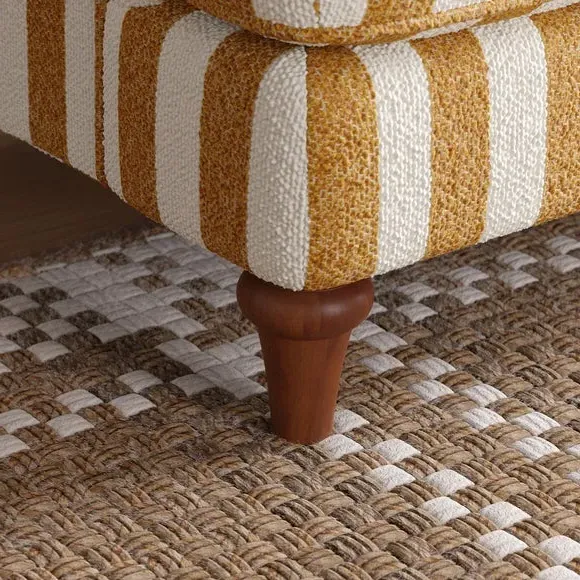 3-Seater Sofa Bed with Storage - Ochre, Boucle