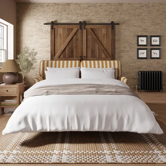 3-Seater Sofa Bed with Storage - Ochre, Boucle image
